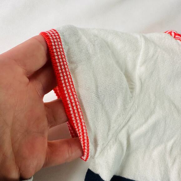 Vintage Nautical Striped Sailor Lightweight Romper - Picture 10 of 10